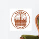 Vienna Austria Grunge Stamp Wall Decal
