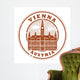 Vienna Austria Grunge Stamp Wall Decal
