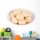 Plate of home-made pan de yuca, the Ecuadoruan cheese bread Wall Decal
