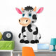 Cute Cow Sitting