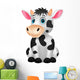Cute Cow Sitting