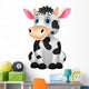 Cute Cow Sitting