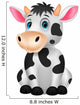 Cute Cow Sitting