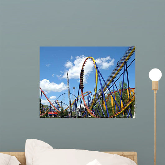 Mantis Roller Coaster Wall Decal