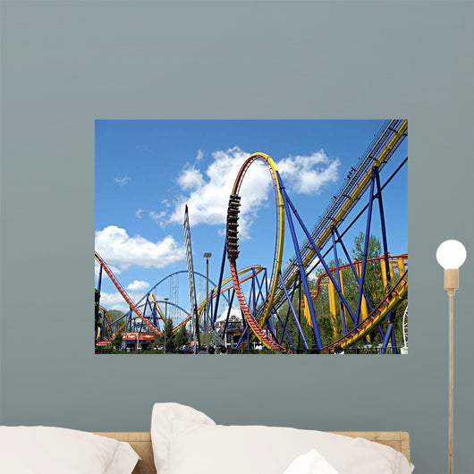 Mantis Roller Coaster Wall Decal