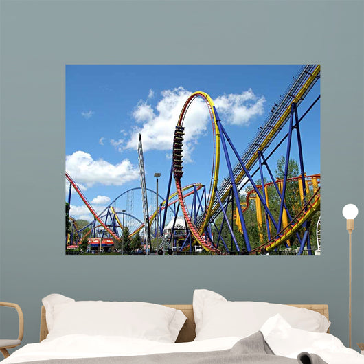 Mantis Roller Coaster Wall Decal
