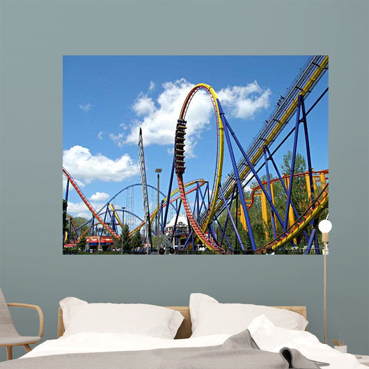 Mantis Roller Coaster Wall Decal