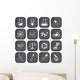 Chemistry icons Wall Decal