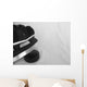Hockey Skate and Puck Wall Decal