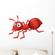 Cute ant cartoon Wall Decal