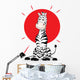 Zebra with Sun Funny
