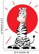 Zebra with Sun Funny