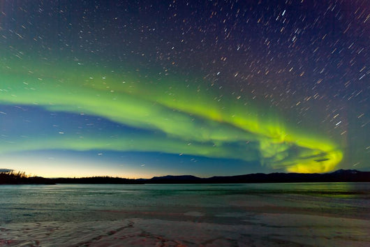 Northern Lights and Morning
