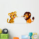 Cute Lion and Tiger