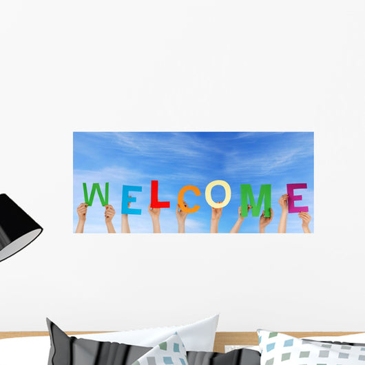 Hands Holding Welcome