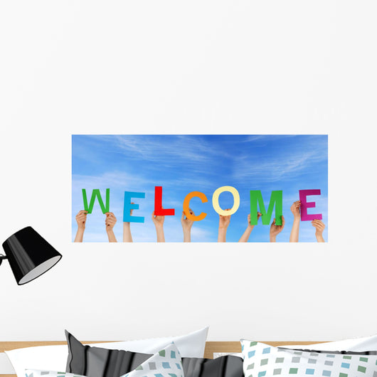 Hands Holding Welcome