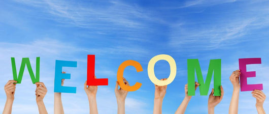 Hands Holding Welcome