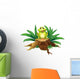 A Stump with a Frog Wall Decal