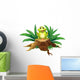 A Stump with a Frog Wall Decal