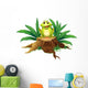 A Stump with a Frog Wall Decal