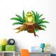A Stump with a Frog Wall Decal