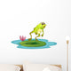 A Frog at the Pond Wall Decal