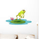 A Frog at the Pond Wall Decal