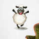 A happy sheep Wall Decal