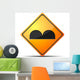 Bump Warning Sign Wall Decal