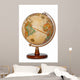 Antique World Globe Clipping