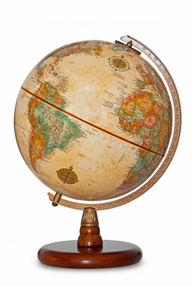 Antique World Globe Clipping – Wallmonkeys