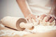Woman Kneading Dough Close-up