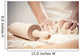 Woman Kneading Dough Close-up