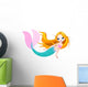 Cute Mermaid Wall Decal