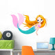 Cute Mermaid Wall Decal