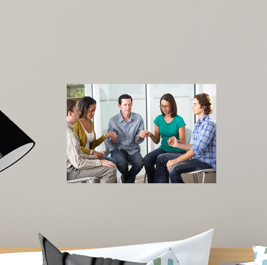 Bible Group Praying Together