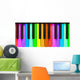 Rainbow Piano Keys
