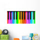 Rainbow Piano Keys