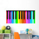 Rainbow Piano Keys