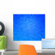Pixels Blue Texture Wall Mural