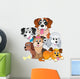 Image With Dog Topic 8 Wall Decal