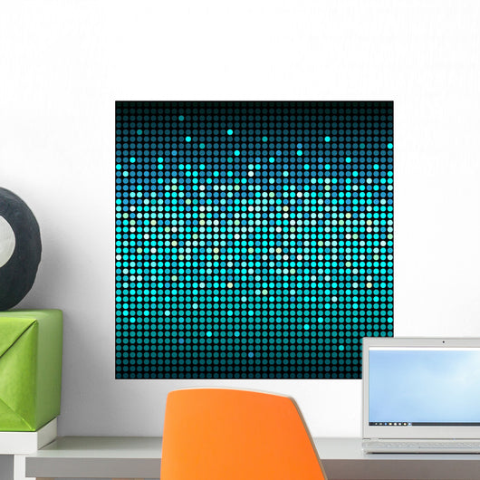 Shiny Mosaic Wall Mural
