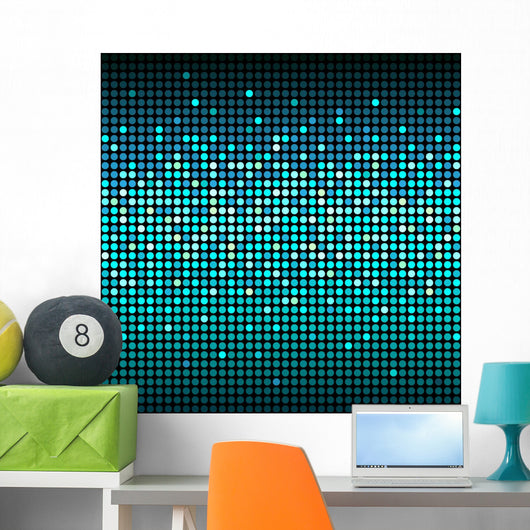 Shiny Mosaic Wall Mural
