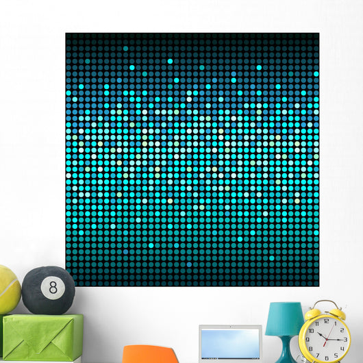 Shiny Mosaic Wall Mural
