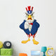 Uncle Sam Eagle Wall Decal