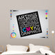 Cmyk Letters Design Art