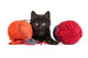 messy yarn kitten Wall Decal