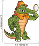 Investigator Gator Wall Decal