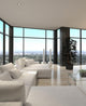 Awesome Modern Loft Living Wall Mural