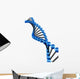 3d genetic code Wall Decal